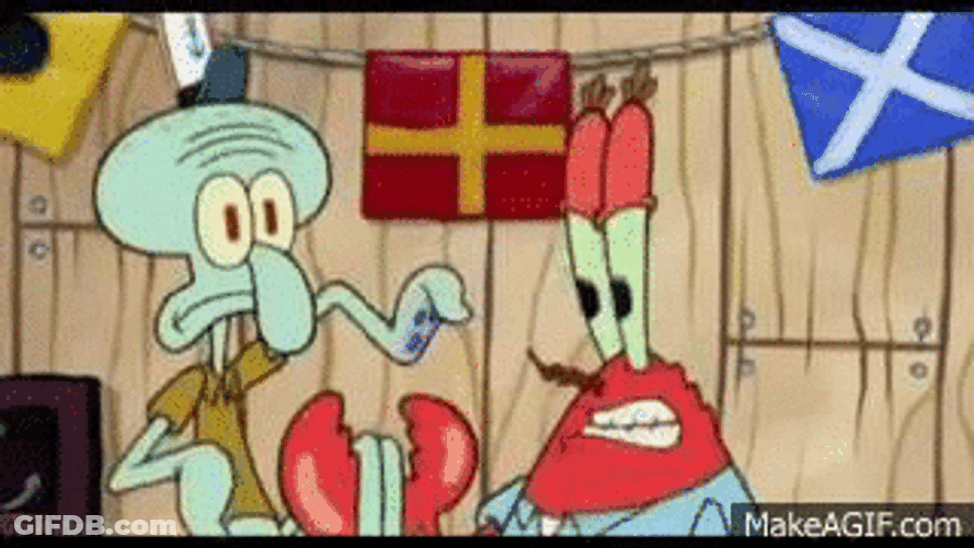 Squidward Tentacles Suckers GIF