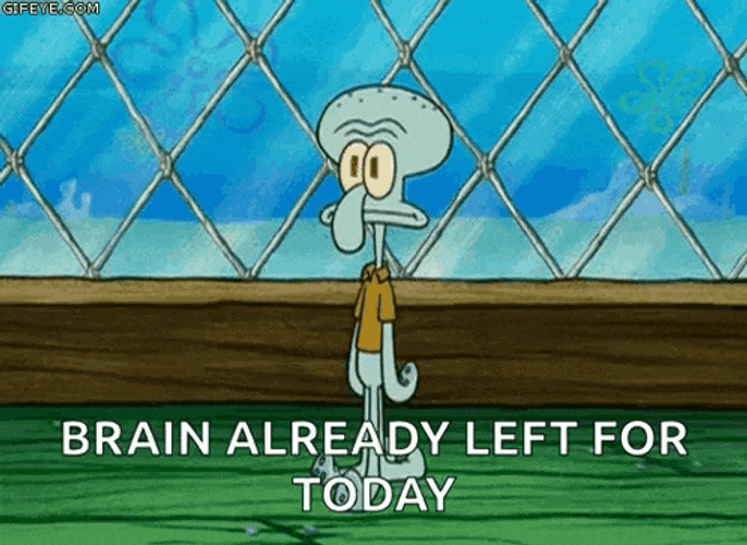 Squidward Throw Away GIF