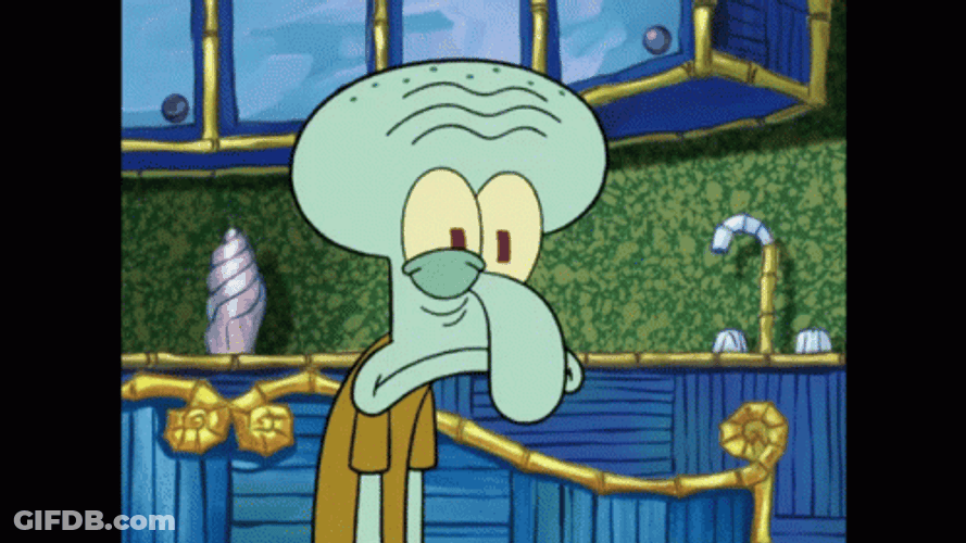 Squidward Tire Eye Twitching GIF