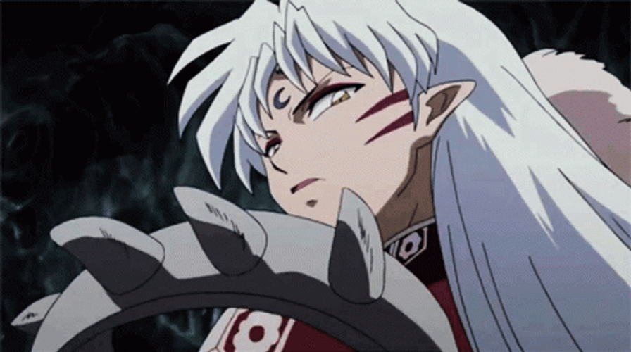 Squinting Eyes Sesshomaru GIF