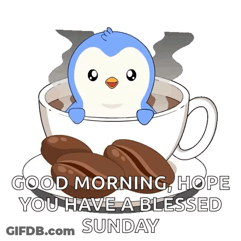 Squirrel Sitting Next To Coffee And Flowers GIF