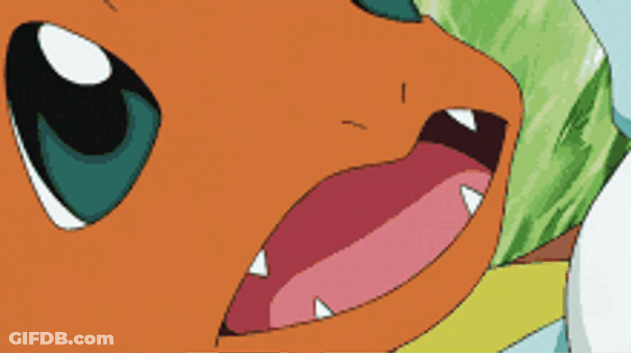 Squirtle Biting A Pokémon GIF