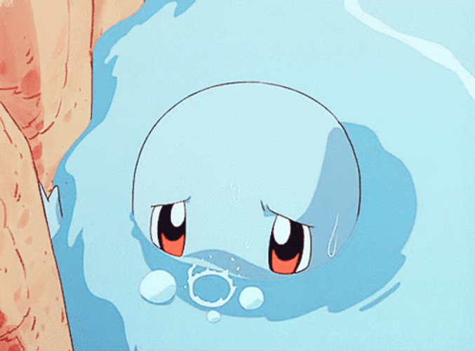 Squirtle Drowning Feeling Overwhelmed GIF