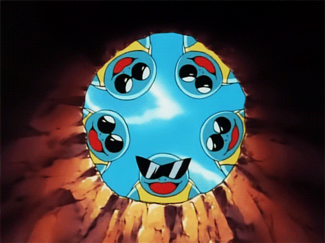 Squirtle Squad Laughing At Hole GIF