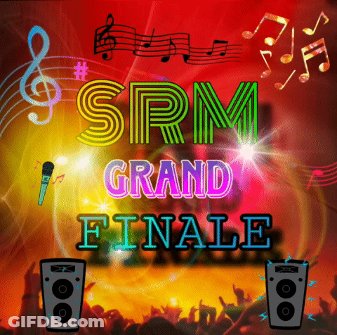 SRM Grand Finale Poster Crowd GIF