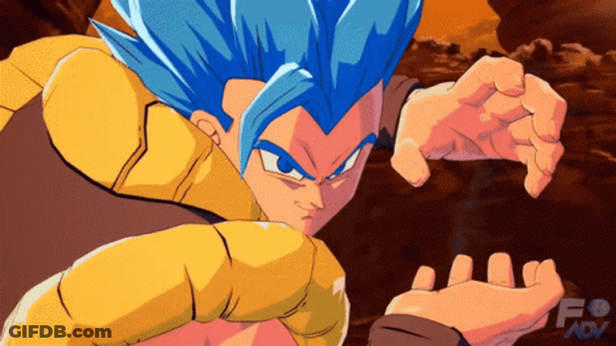 Ssb Gogeta Destruction Attacked GIF