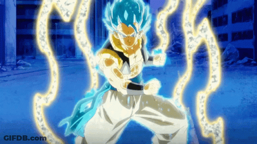 Ssb Gogeta Dou Fight GIF