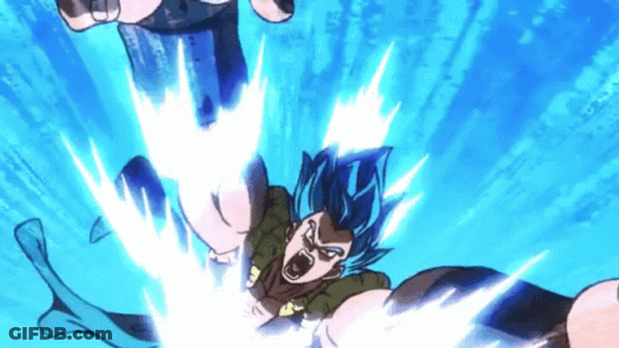 Ssb Gogeta Explosion Fight GIF