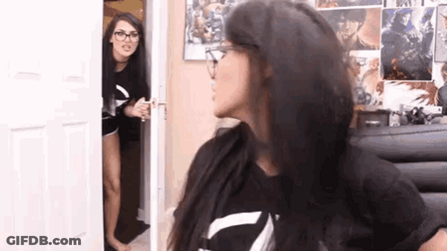 Sssniperwolf Dopple Ganger GIF