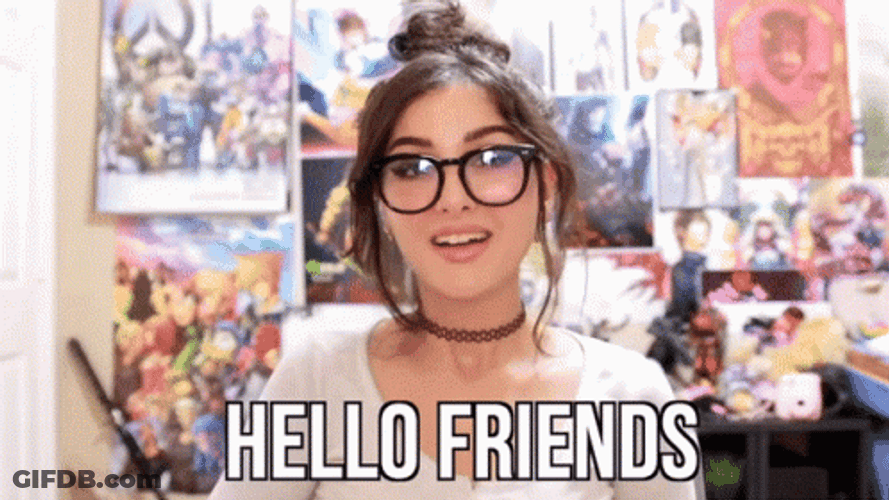 Sssniperwolf Messy Hair Youtuber GIF