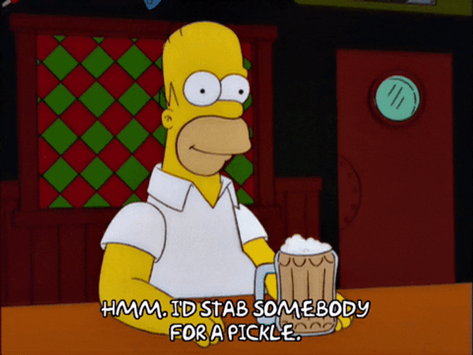 Stab Somebody For A Pickle GIF
