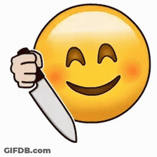 Stab Stabbing Emoji GIF
