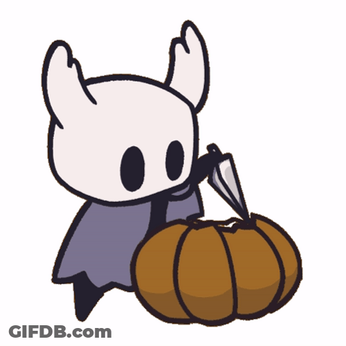 Stab Stabbing Pumpkin GIF