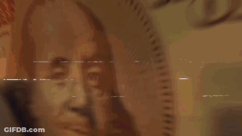 Stack Of 100 Dollar Bills Being Counted GIF