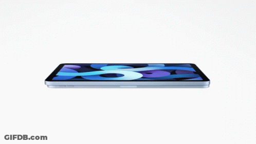 Stack Of IPads Including Blue GIF