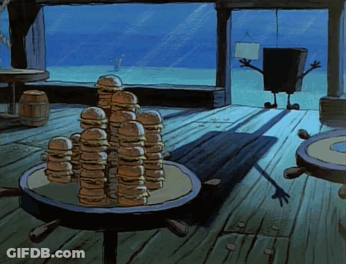 Stacked Hamburgers GIF