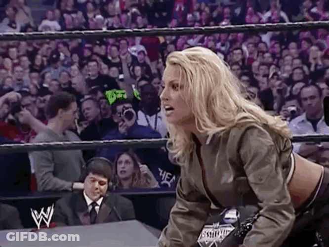 Stacy Keibler Forgot Something Reaction GIF