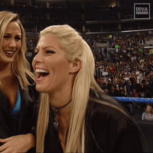 Stacy Keibler Happy Moments GIF
