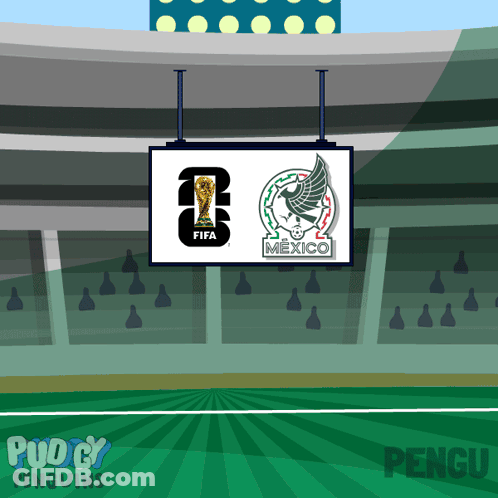 Stadium With Mexico On Top GIF