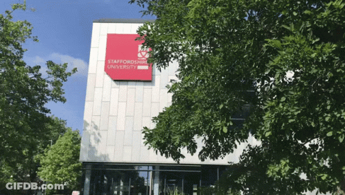 Staffordshire University Building GIF