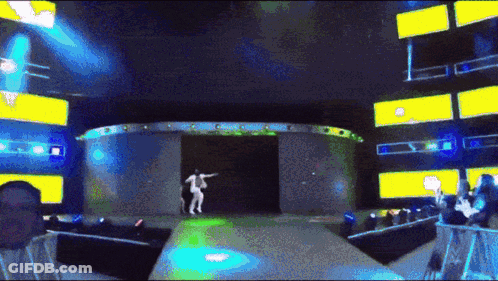 Stage With Many Lights GIF