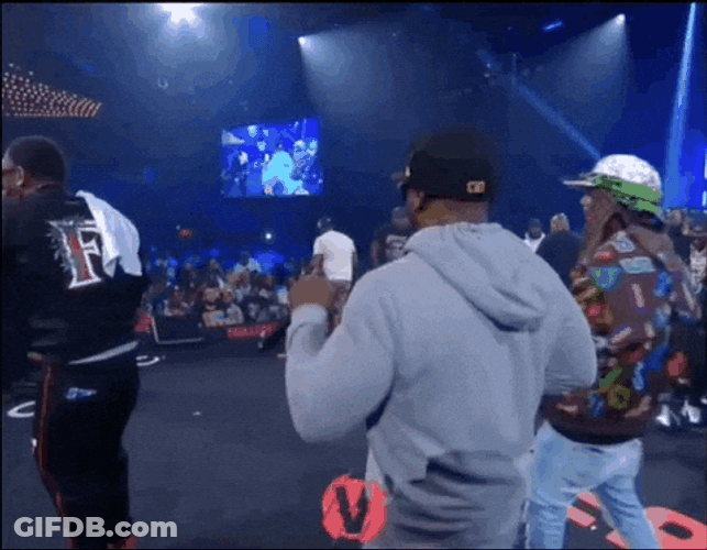 Staged Act Of Happiness GIF