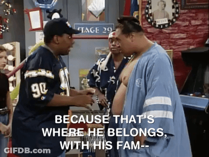 Staged Being Pushed GIF
