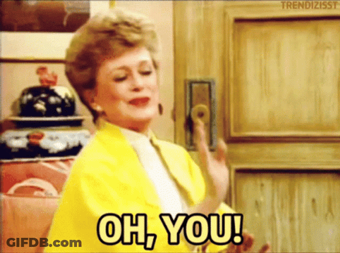 Stahp Blanche Devereaux Golden Girls GIF