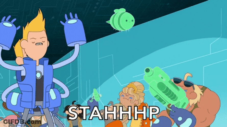 Stahp Chris Kirkman Bravest Warriors GIF