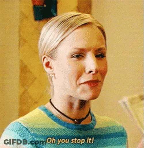 Stahp Coy Kristen Bell GIF