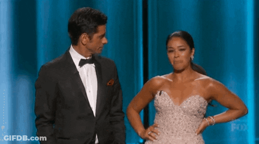 Stahp Gina Rodriguez Awards Night GIF