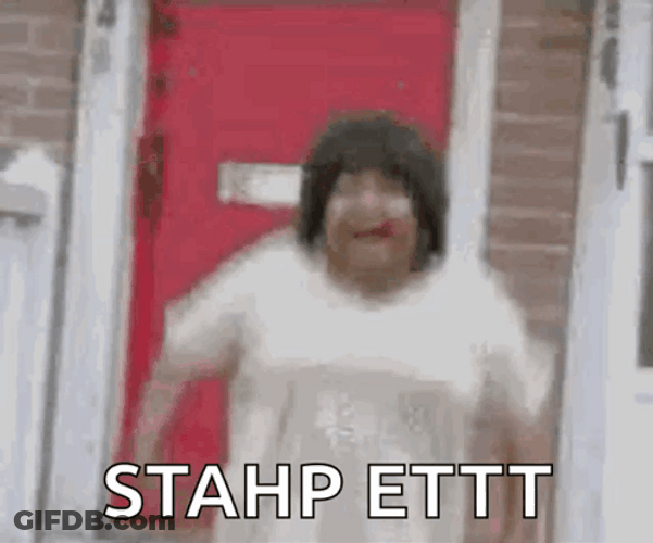 Stahp Melo Dramatic Black Lady GIF