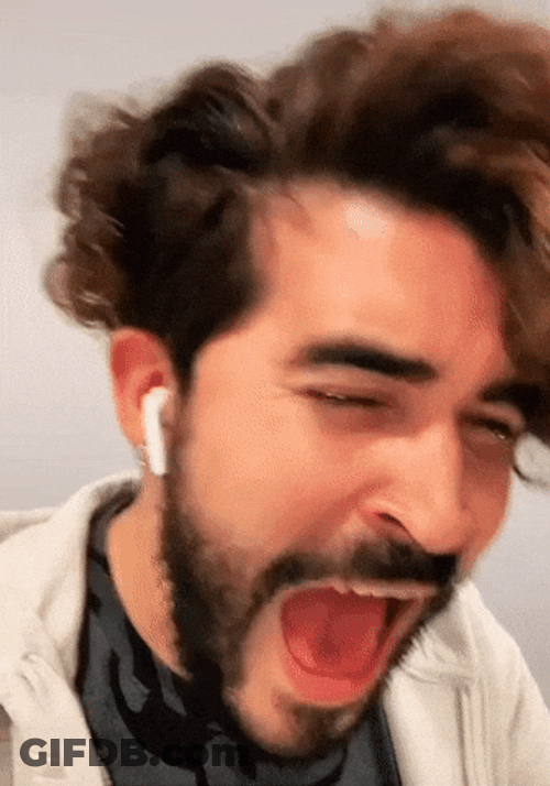 Stahp Over Dramatic Man Screams GIF