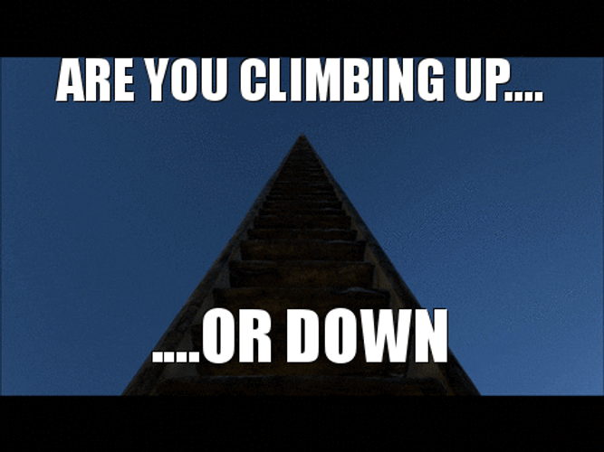 Stair Way Illusion GIF