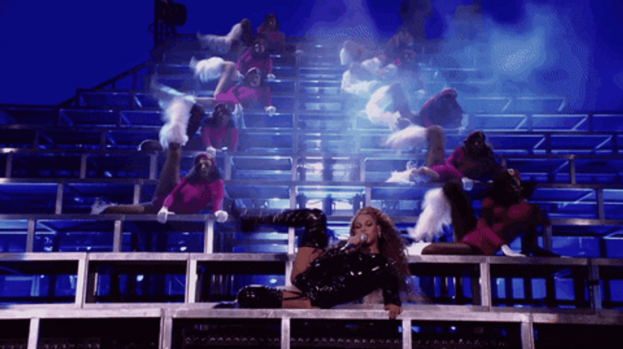 Stairs Dancing Beyonce GIF
