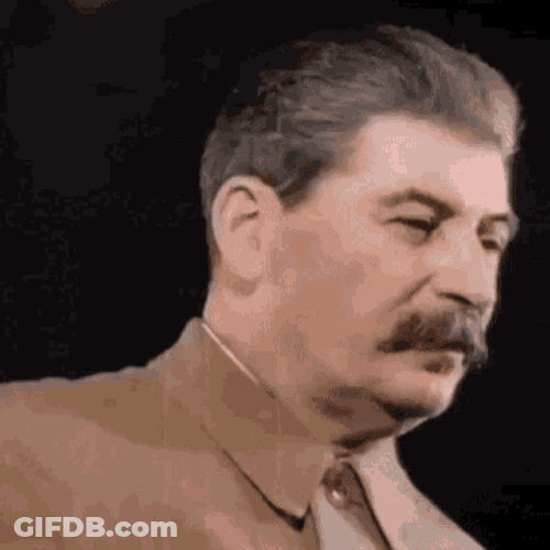 Stalin Stare GIF
