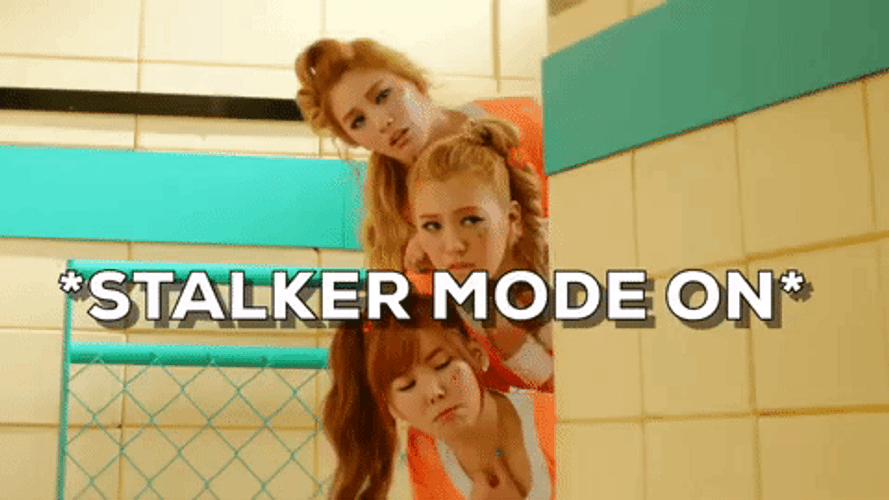 Stalking Mode On Orange Caramel K Pop GIF