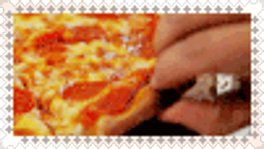 Stamp Food Sticker GIF