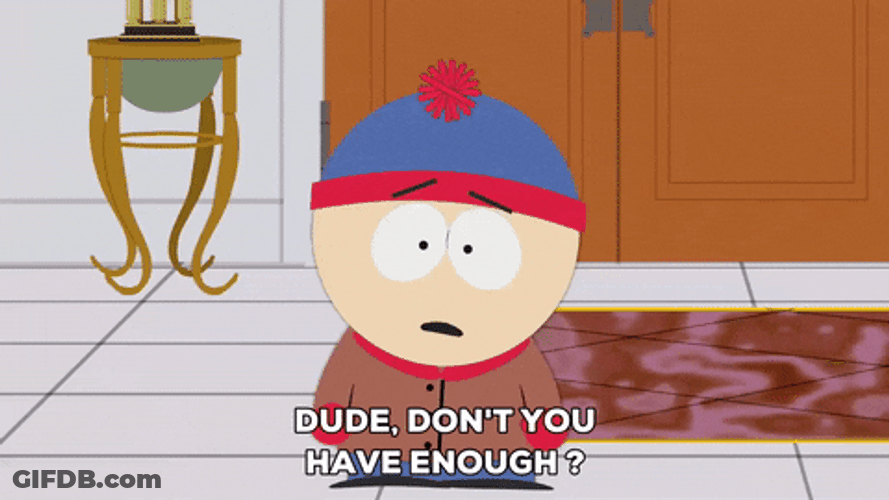 Stan Marsh Appreciate Your Hot Wife GIF