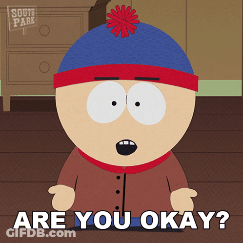 Stan Marsh Asking Are You Okay GIF