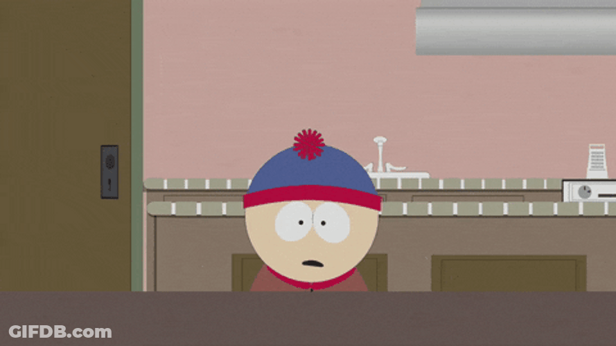 Stan Marsh Confused Face GIF