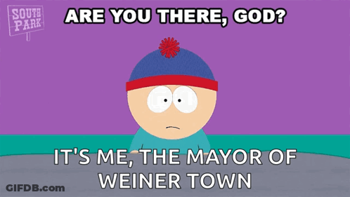 Stan Marsh It's Me Mayor Of Weiner Town GIF