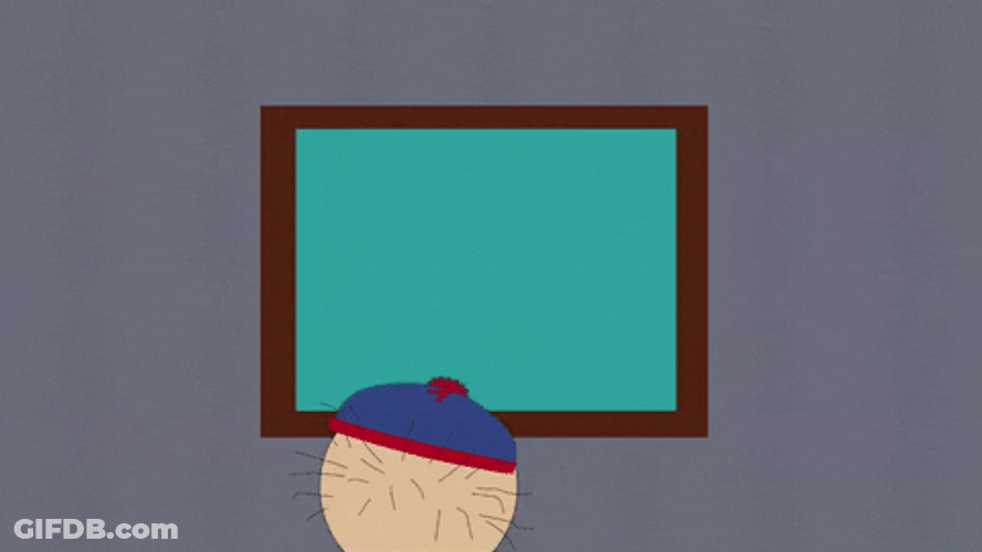 Stan Marsh Jumping Out Window GIF