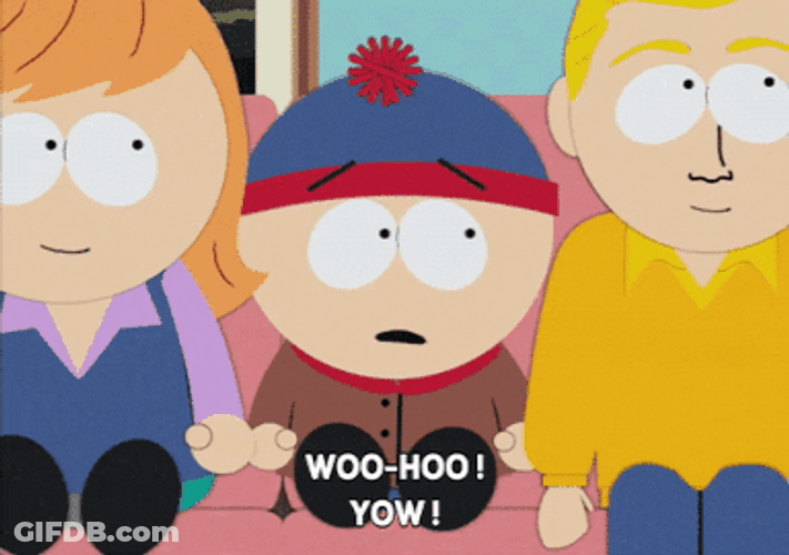Stan Marsh Mormon Book Curious GIF