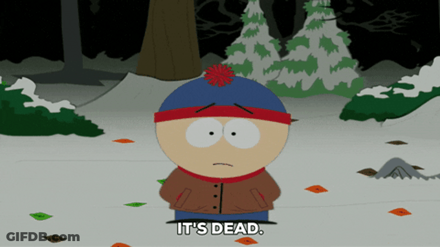 Stan Marsh Outside It's Dead GIF