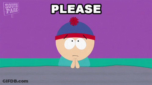 Stan Marsh Praying Please GIF