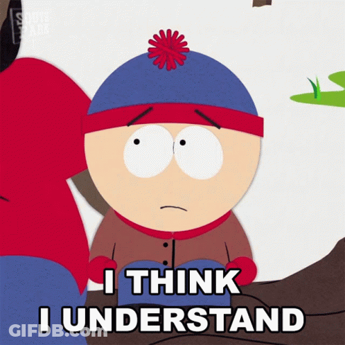Stan Marsh Saying I Understand GIF