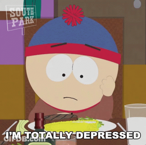 Stan Marsh South Park With Food And Alcohol GIF