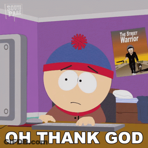 Stan Marsh Thank Goodness GIF
