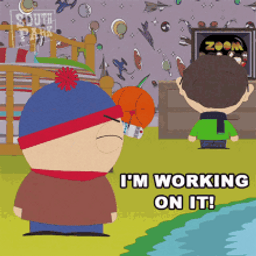 Stan Marsh Working On It GIF